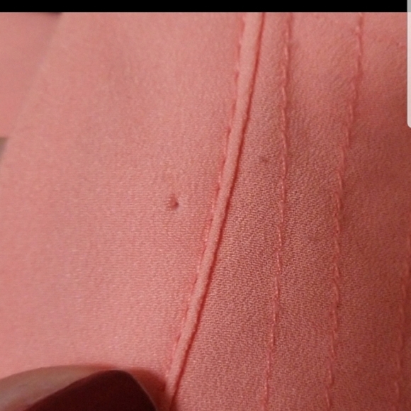 Milano peach sleeveless top large - Picture 4 of 6